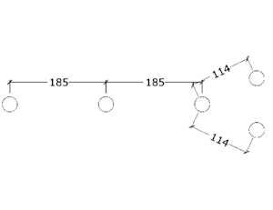 Lutande bom med nät 23 - bild 3