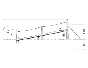 Lutande bom med nät 23 - bild 4