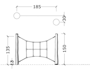 Nätsegel (LEK31921) - bild 2