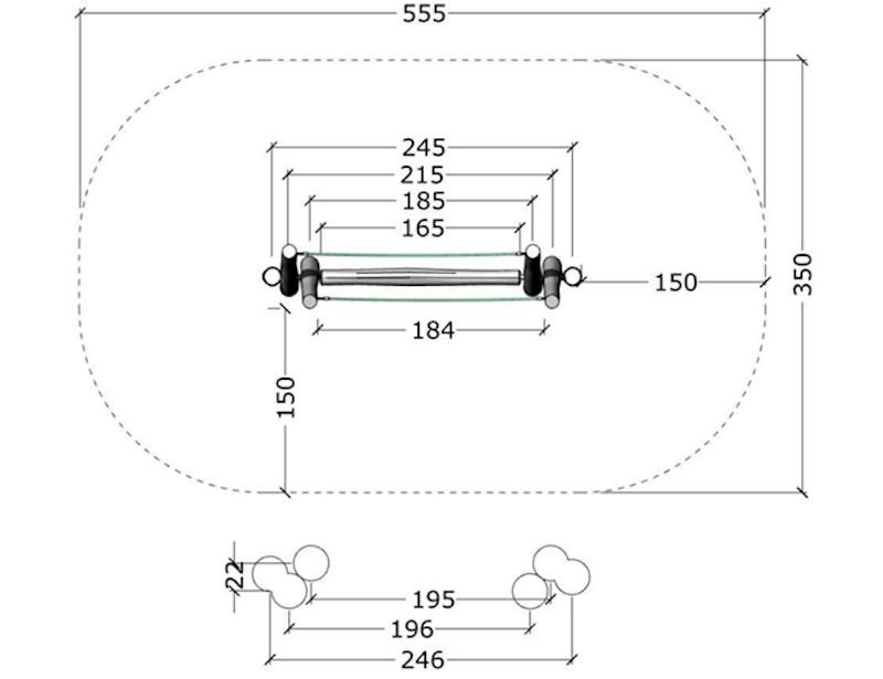 Roterande bom med rep 11 - bild 2