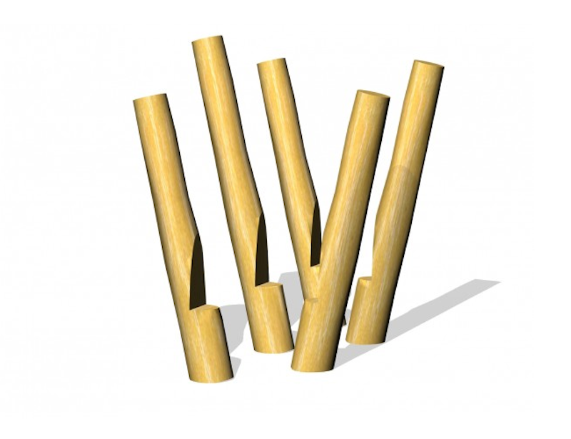 Styltor 5st - två storlekar (LEK31924) - bild 2