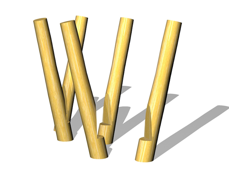 Styltor 5st - två storlekar (LEK31924) - bild 6