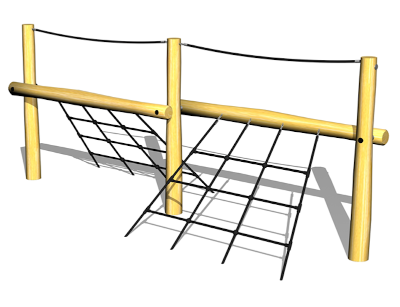 Upp-och-ner nät DUBBEL 18