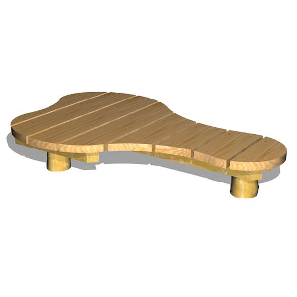 Sandlekbord Robinia LARGE