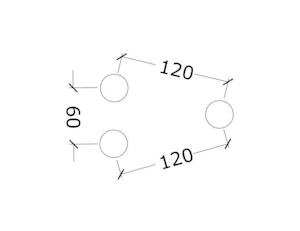 Sandlekbord Robinia LARGE - bild 3