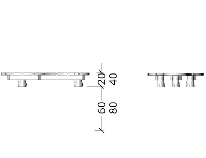 Sandlekbord Robinia LARGE - bild 4