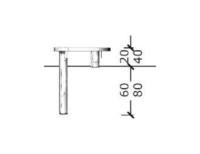 Sandlekbord Robinia SMALL - bild 4