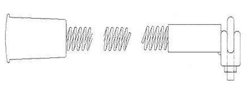 Bromsfjäder - bild 3