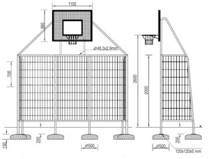 Cage + Basket 3x2m - bild 3