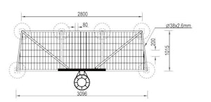 Cage + Basket 3x2m - bild 4