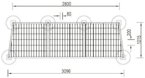 Cage m hål 3x2m - bild 4