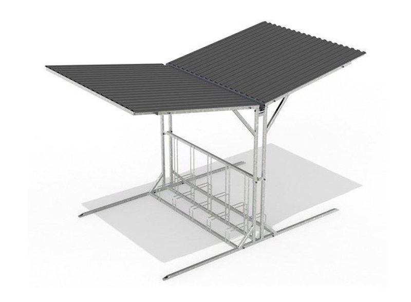 Cykelgarage 10 cyklar [111128] - bild 2