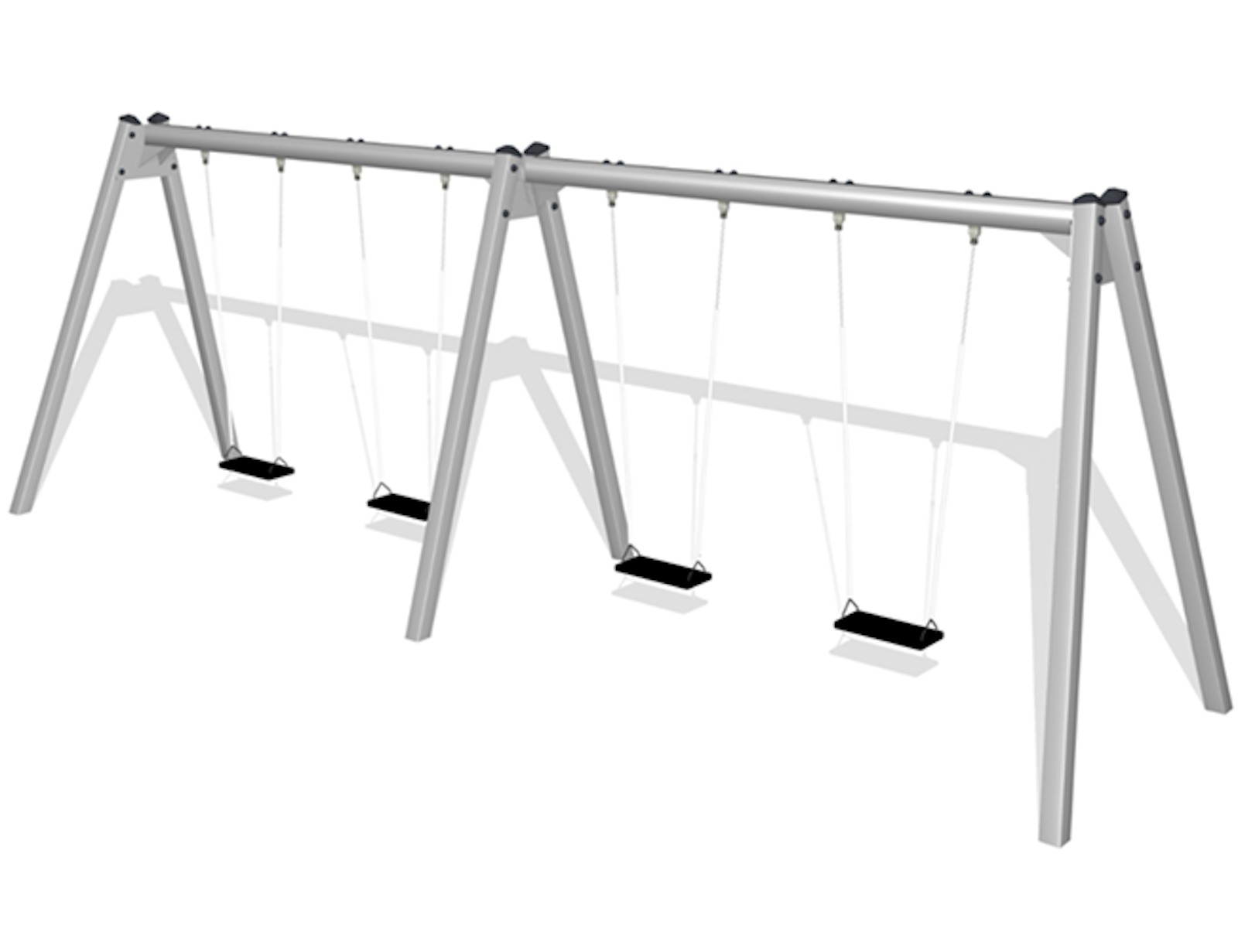 Ferrum med 4st gungsitsar