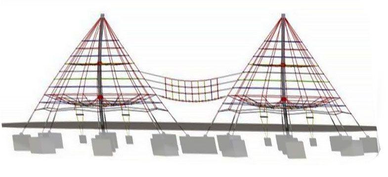 Pyramidas Dubbel 4,5m