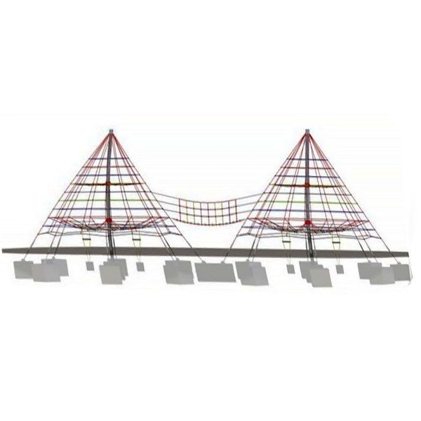 Pyramidas Dubbel 4,5m