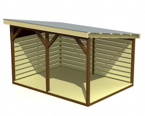 Shelter 3x4 m golv - bild 1