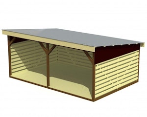 Shelter 4x6 m golv + vägg - bild 1