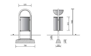 Skräpa Metall 35L - bild 2