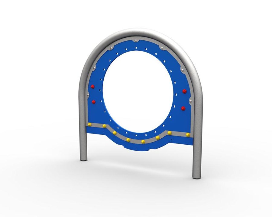 Startplatta tunnelrutsch svängd