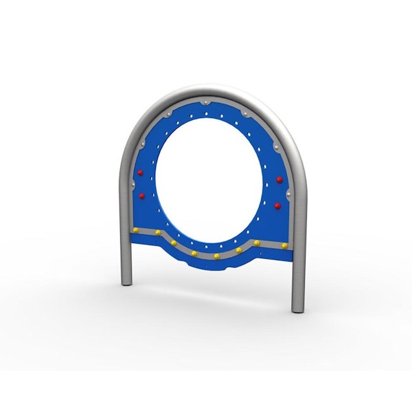 Startplatta tunnelrutsch svängd