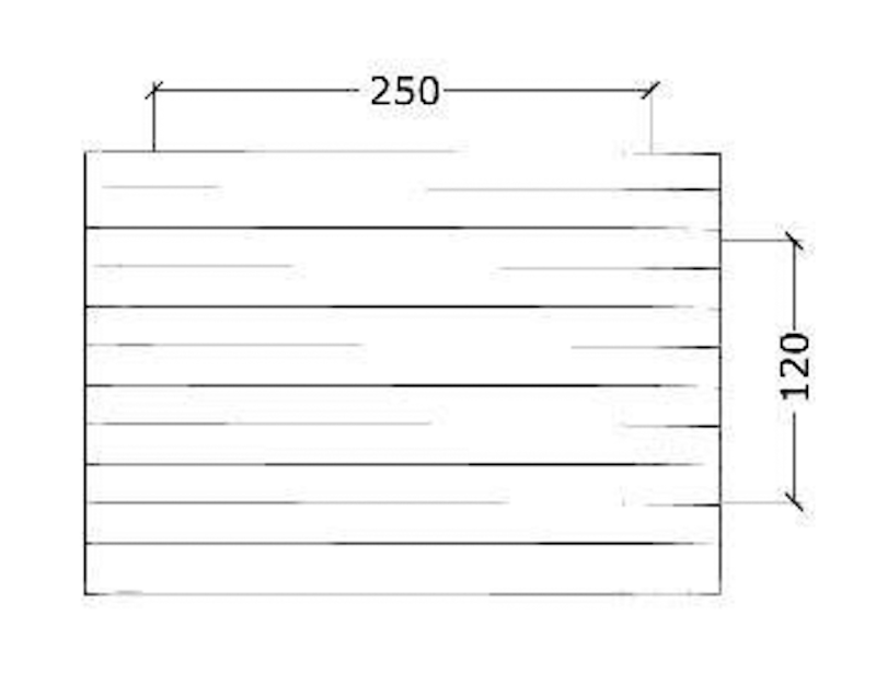 Vindskydd m bänkar - bild 4