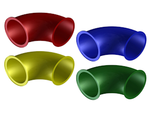 Kryptunnelelement - Böj 90° large - bild 1