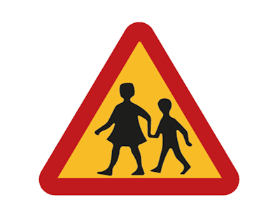 A15 - Varning för barn