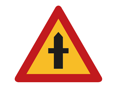 A29 - Varning för vägkorsning...