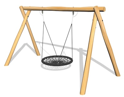 Akacia med Ø120 fågelbogunga