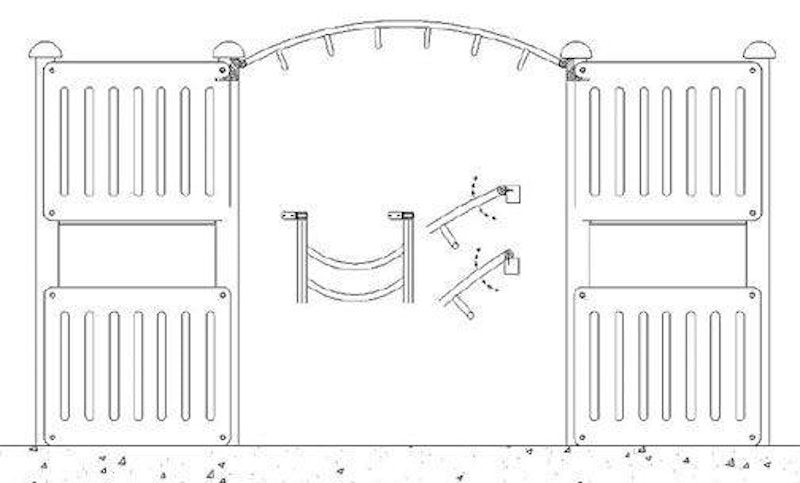 Armgångsbro till torn - bild 5