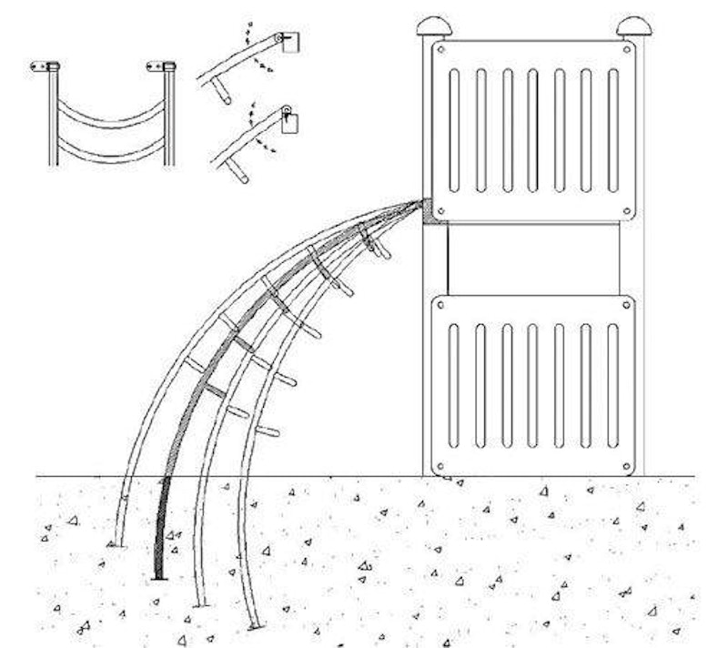 Böjd stege - bild 4