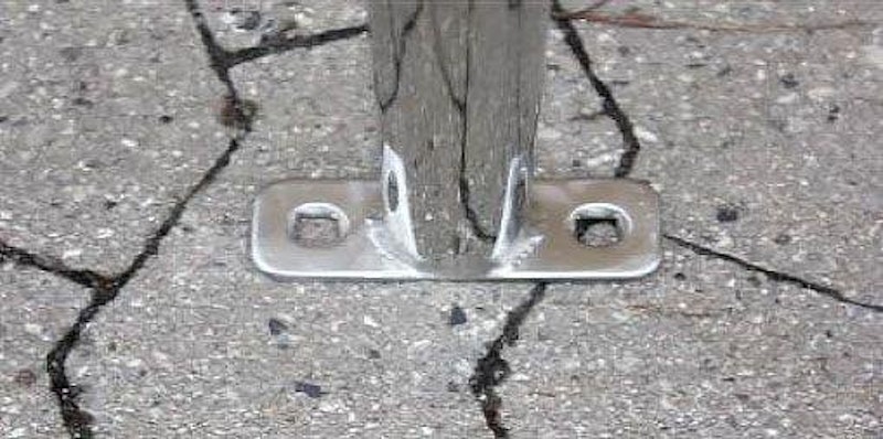 Brandmansstång med rundning - bild 3