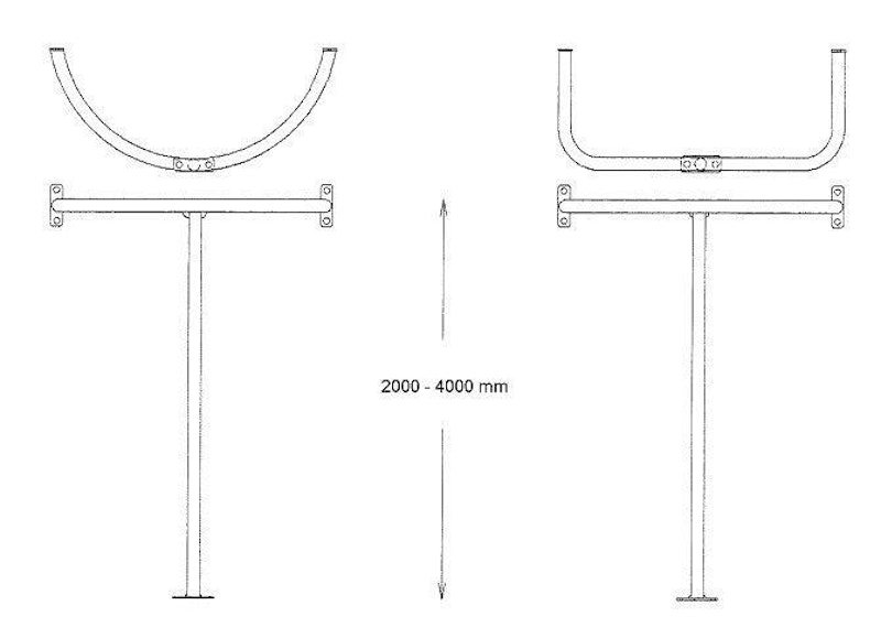 Brandmansstång med rundning - bild 4
