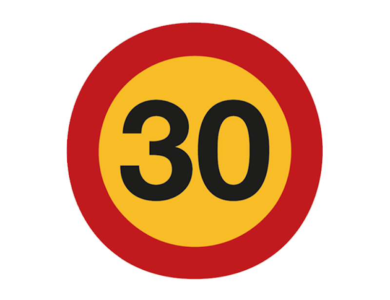 C31 - Hastighetsbegränsning