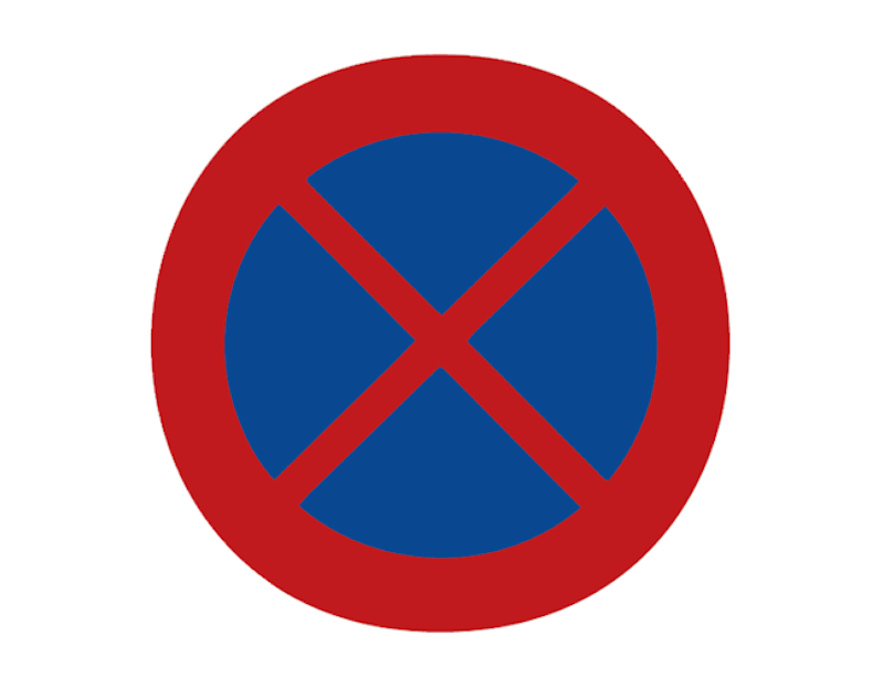 C39 - Förbud mot att stanna och parkera fordon