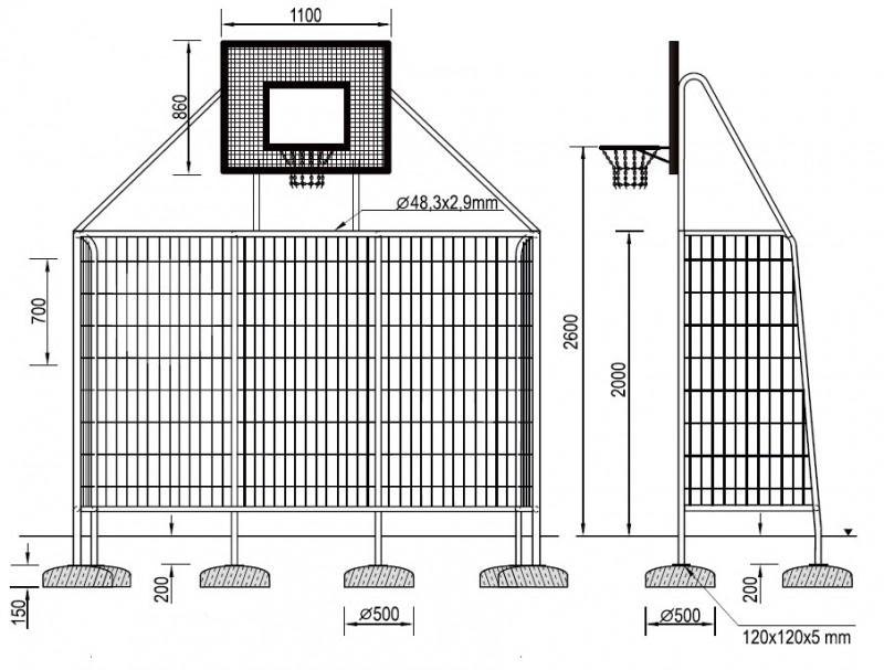Cage + Basket 3x2m - bild 3