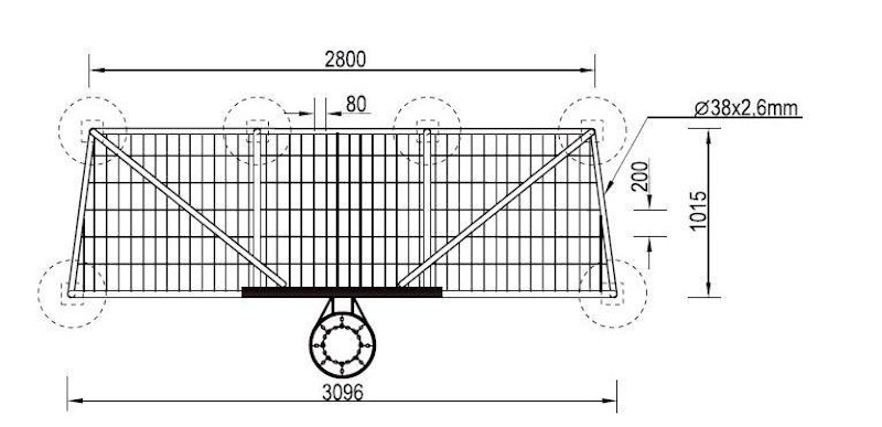 Cage + Basket 3x2m - bild 4
