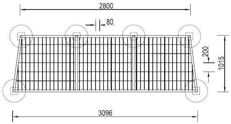 Cage m hål 3x2m - bild 3