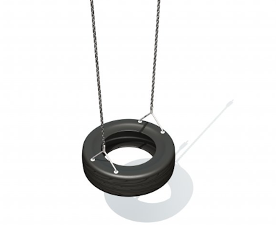 Däckgunga PAH-fri m kedjeskydd