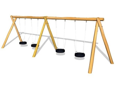 Fabo med 4st däckgungor