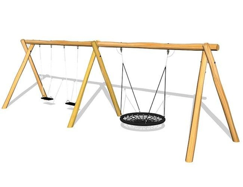 Fabo med 1st Ø120 fågelbogunga + 2st gungsitsar