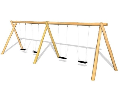 Fabo med 4st gungsitsar