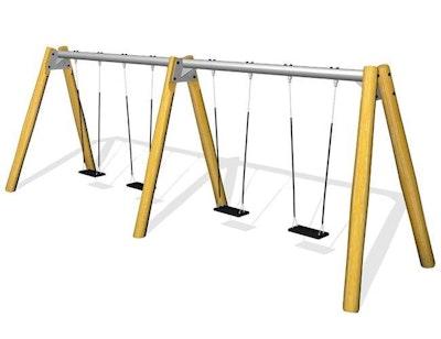 Ferro med 4st gungsitsar