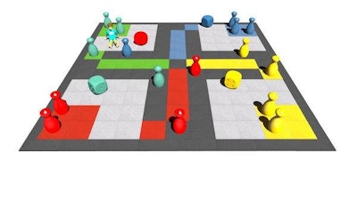 Fia med Knuff Gummiplattor