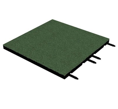 Gummiplatta Balkong t=25 mm