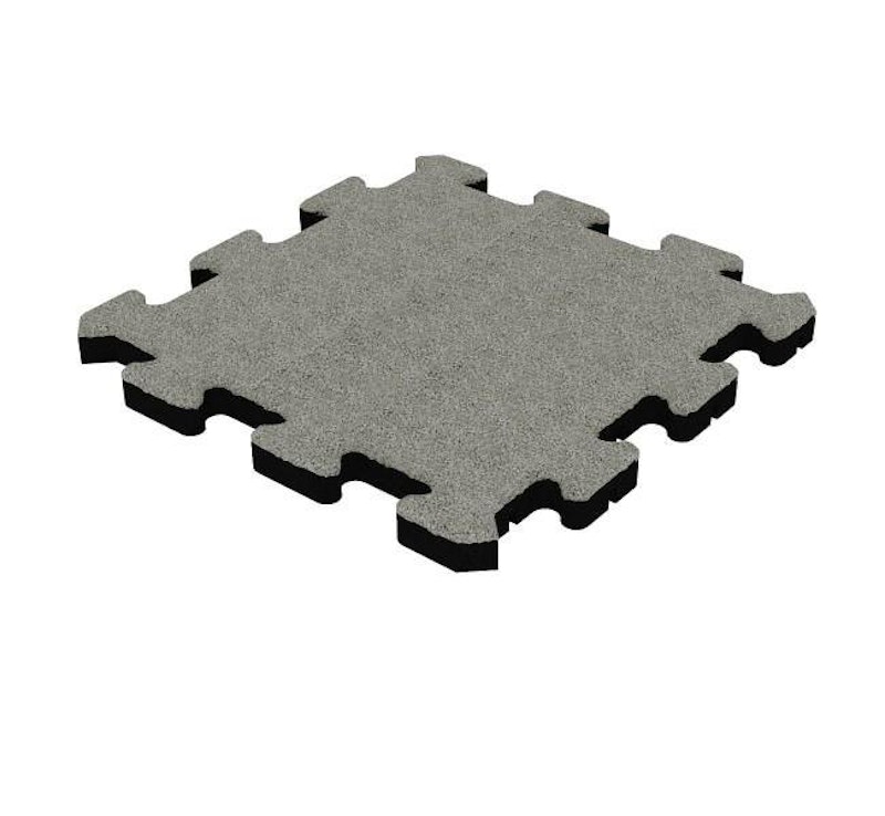 Gummiplatta Lek Fallhöjd 1,2 m Pussel - bild 4