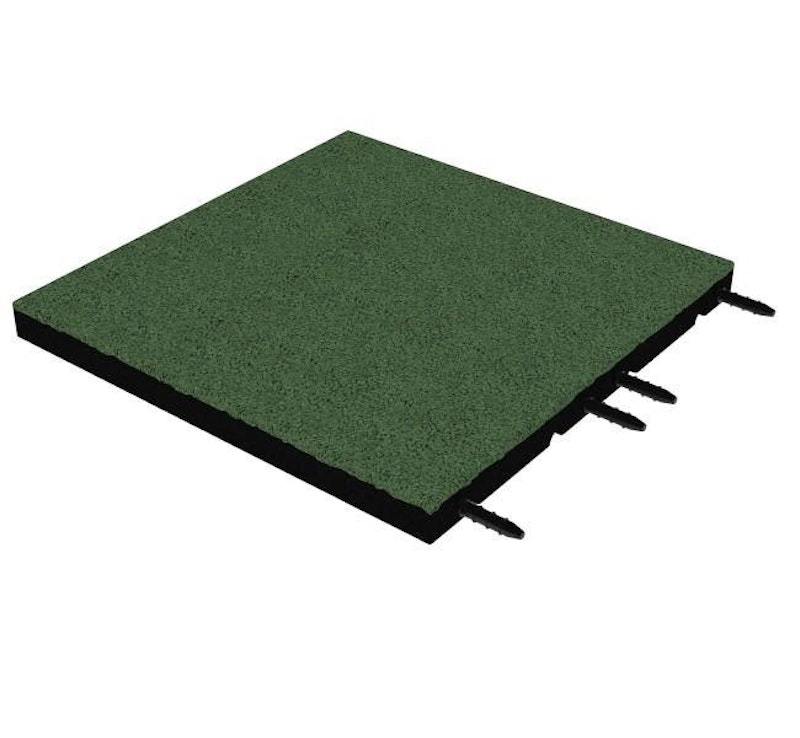 Gummiplatta Lek Fallhöjd 1,3 meter