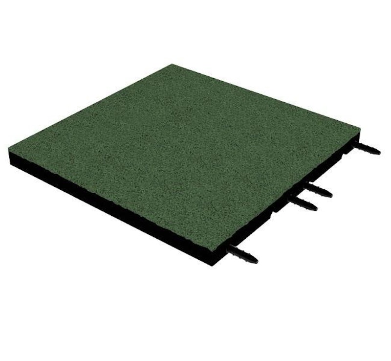 Gummiplatta Lek Fallhöjd 1,5 meter