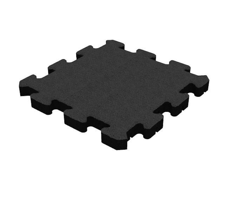 Gummiplatta Lek Fallhöjd 2,1 m Pussel