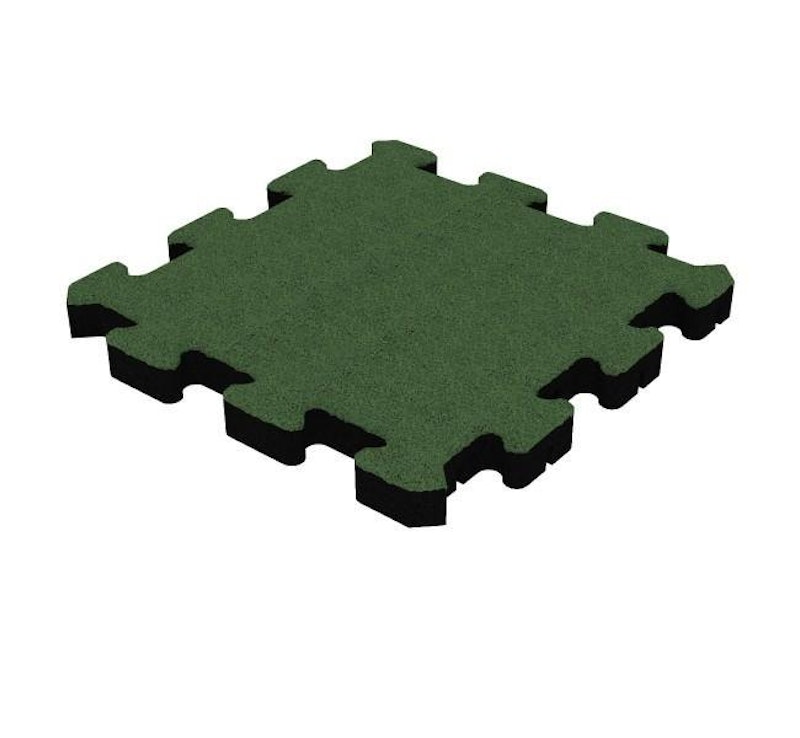 Gummiplatta Lek Fallhöjd 2,1 m Pussel - bild 3